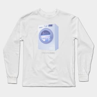 Space Washing Machine Long Sleeve T-Shirt